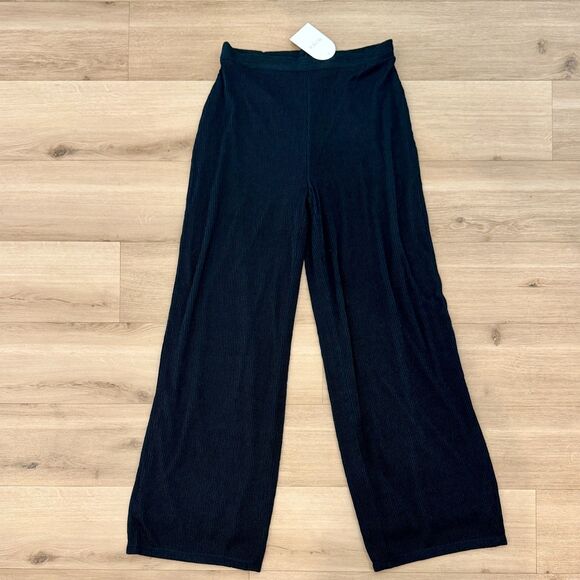NWT* Rumer Cassidy Black Ribbed Pant - Women's Large - Picture 4 of 6
